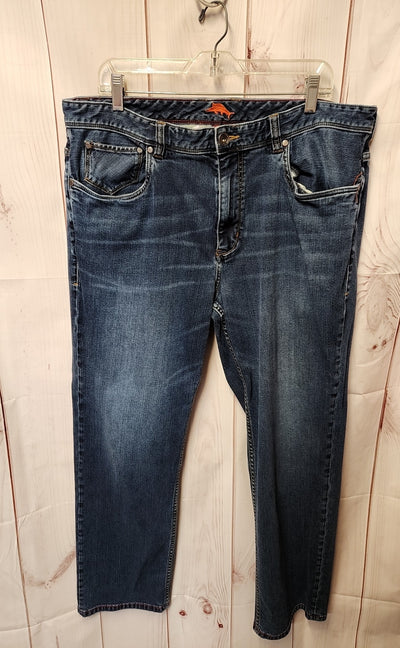Tommy Bahama Men's Size 40x30 Blue Jeans Sand Drifter Authentic Straight