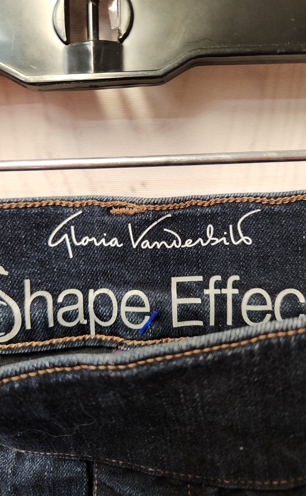 Gloria Vanderbilt Women's Size 32 (13-14) Blue Jeans High Rise Straight