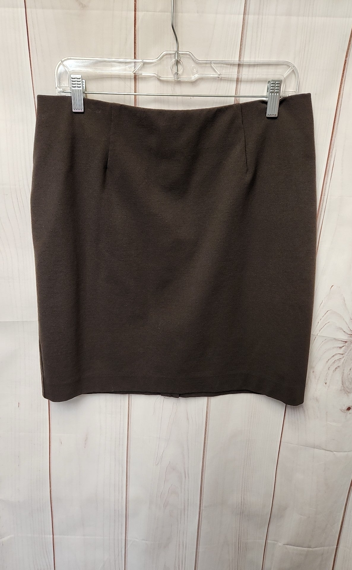 J Jill Women's Size M Petite Brown Skirt