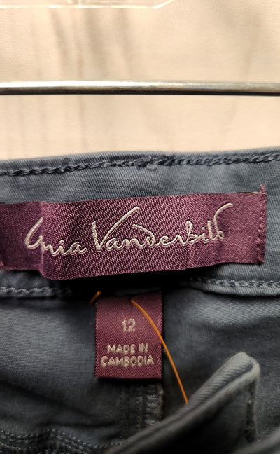 NWT Gloria Vanderbilt Women's Size 12 Blue Pants Amanda 2.0 Slim Leg