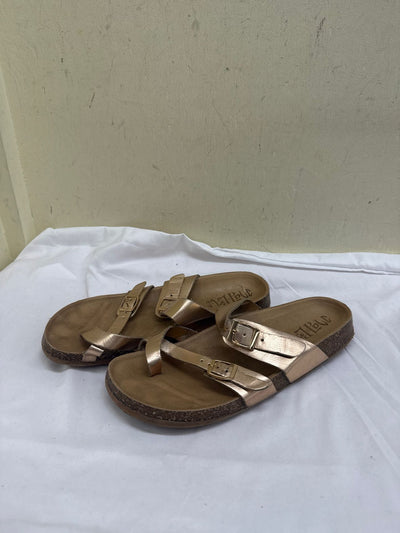 Mad Love Women's Size 9 Rose Gold Sandals