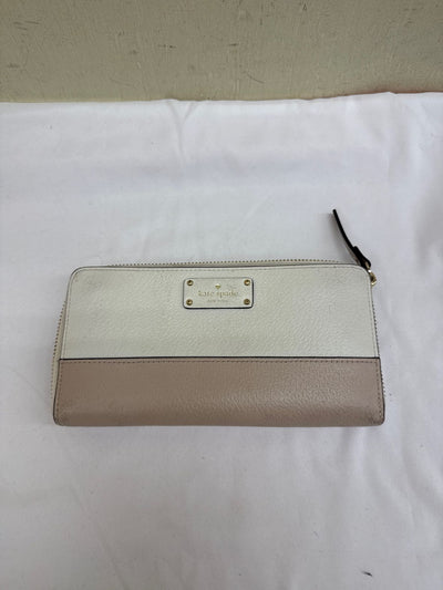Kate Spade Tan & White Wallet