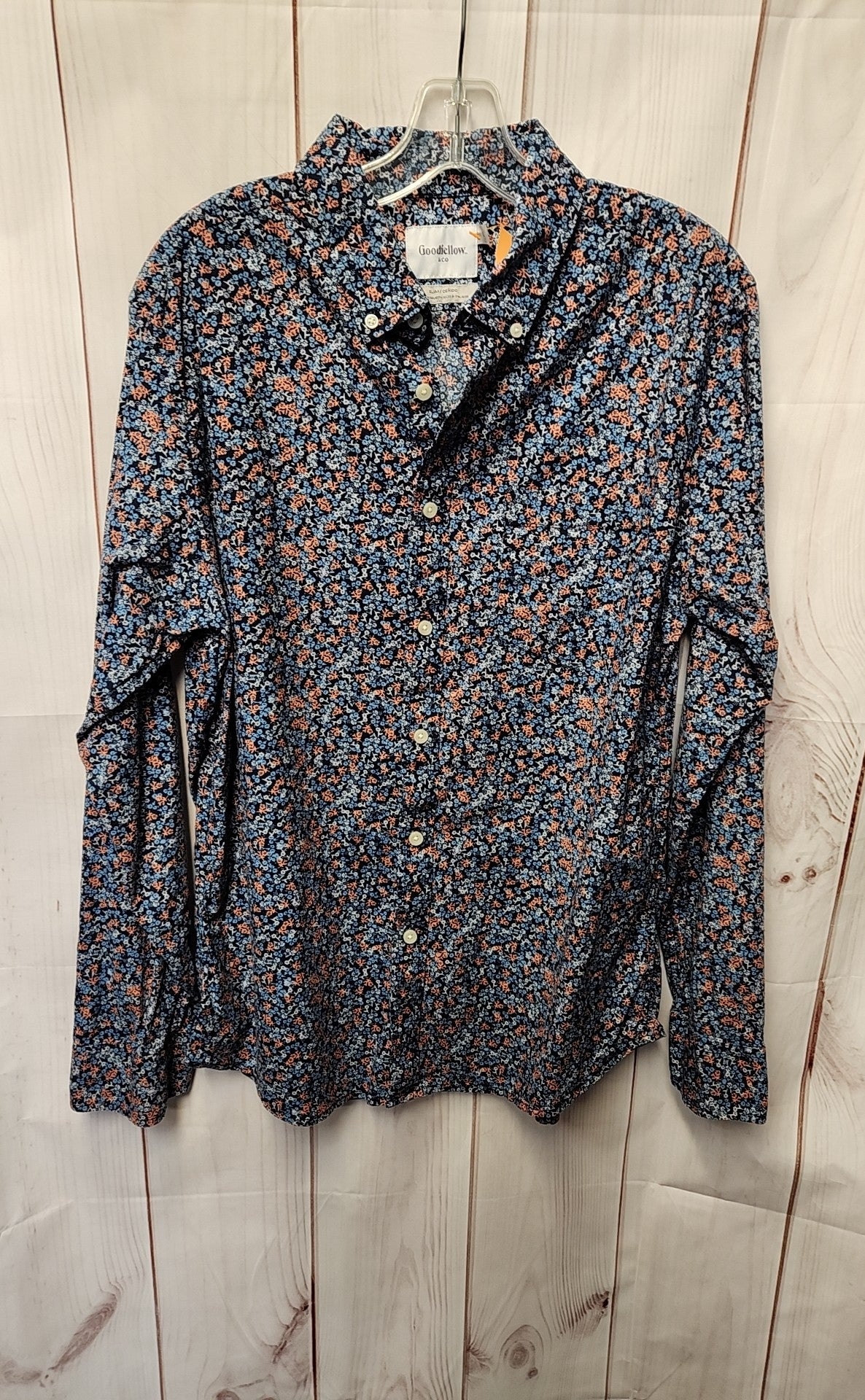 Goodfellow Men's Size L Blue Shirt