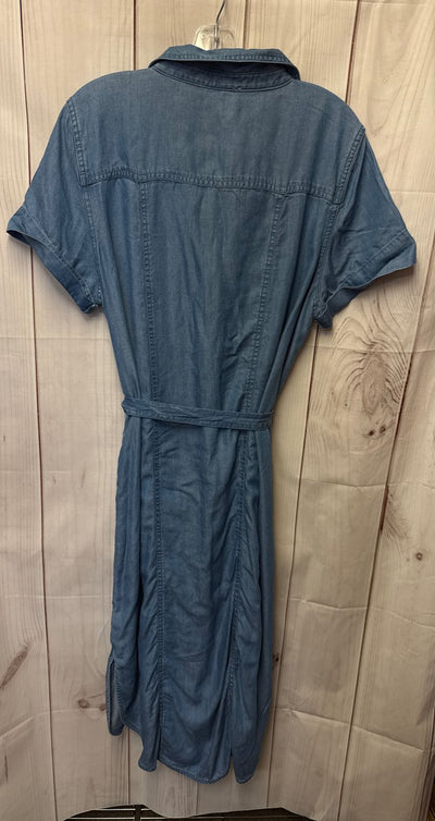 Lucky Brand Women's Size XL Blue Dress