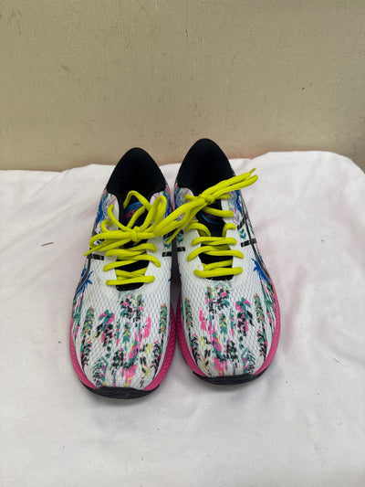 Asics Women's Size 7 White & Pink Sneakers Shoes