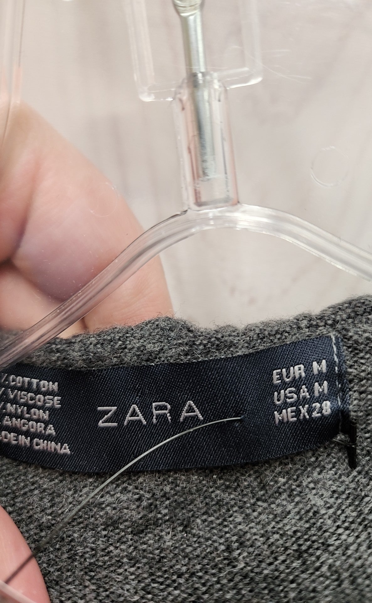 Zara Women's Size M Gray Cardigan