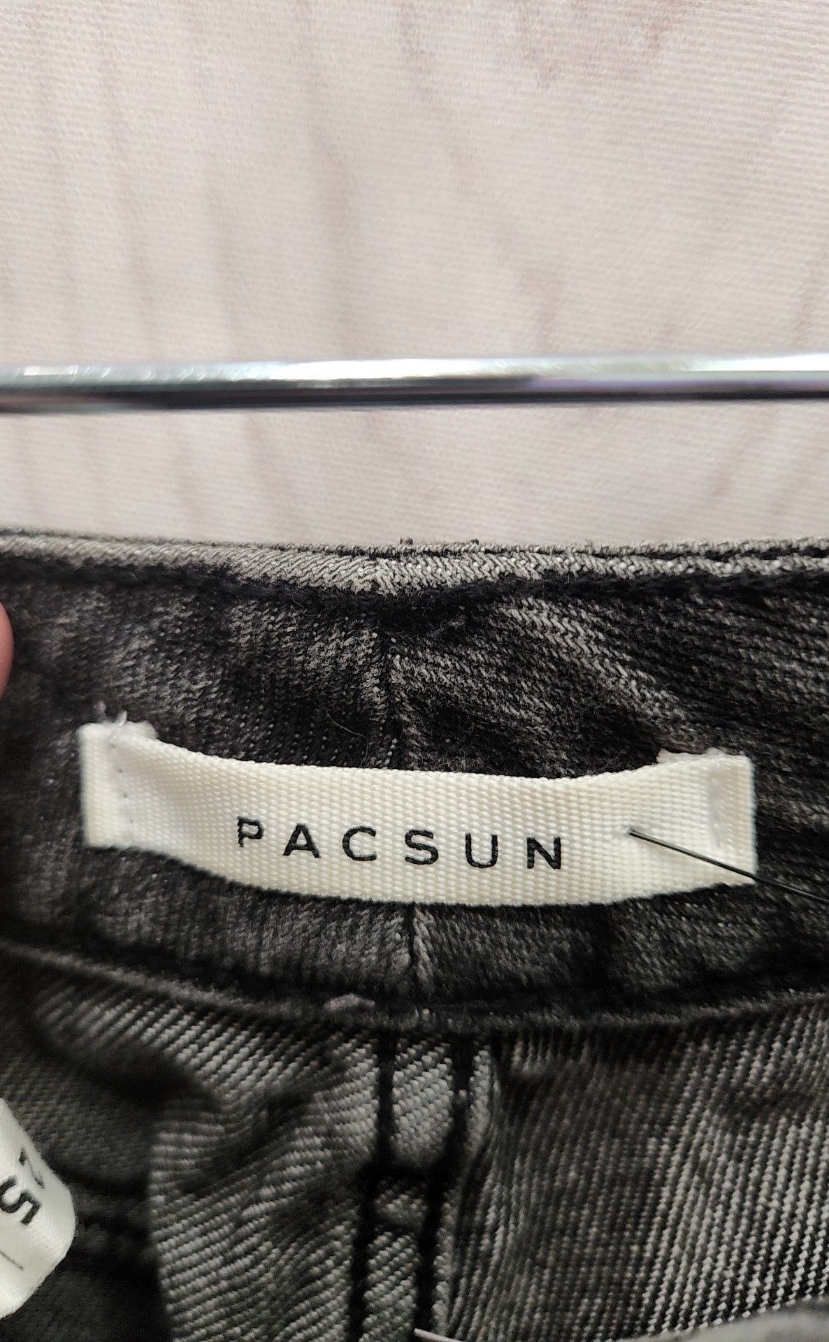 Pacsun Women's Size 25 (0) Mom Jean Black Jeans