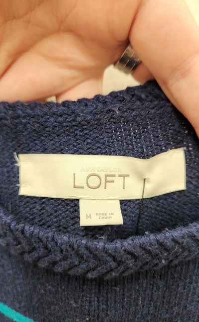 Loft Women's Size M Navy Sweater