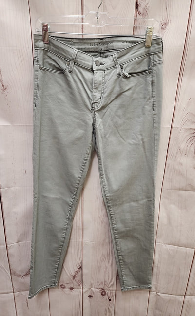 Calvin Klein Women's Size 29 (7-8) Legging Gray Jeans