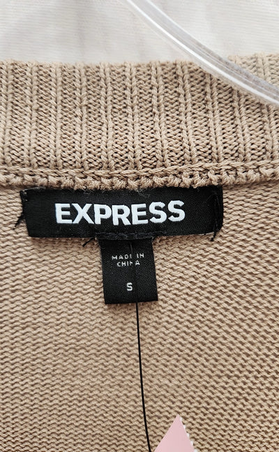 Express Women's Size S Beige Cardigan