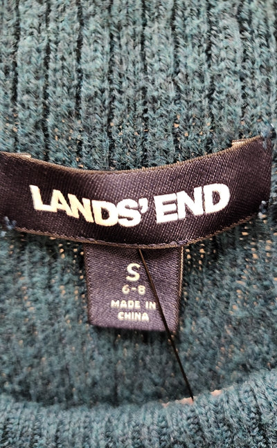 Lands End Women's Size S Teal Sweater