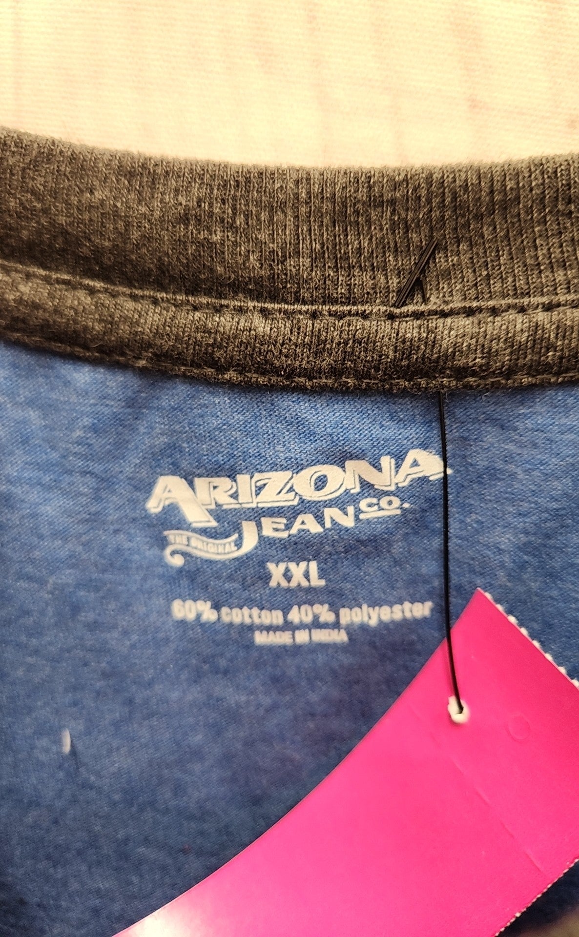 Arizona Men's Size XXL Blue Shirt