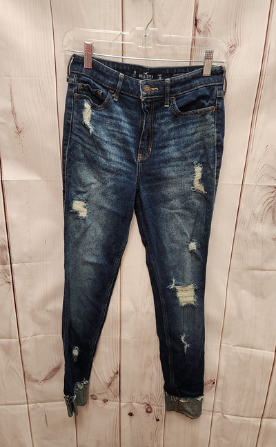 Hollister Women's Size 27 (3-4) Blue Jeans