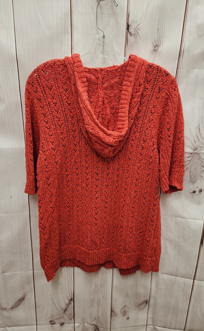 Coldwater Creek Women's Size L Red Sweater