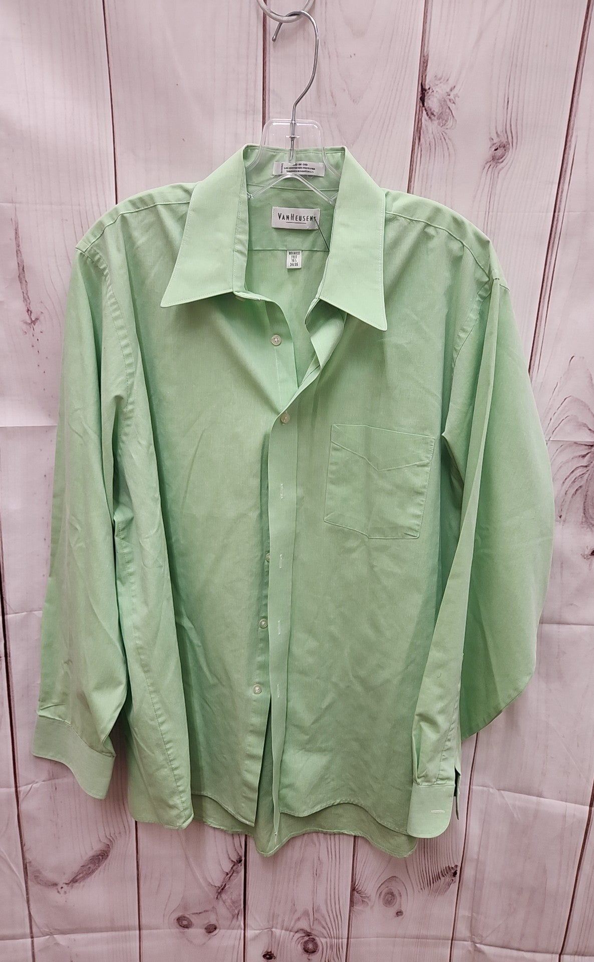 Van Heusen Men's Size L Green Shirt