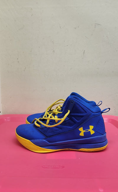 Under Armour Boy's Size 7 Blue Sneakers