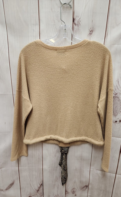 Jun & Ivy Women's Size S Beige Sweater