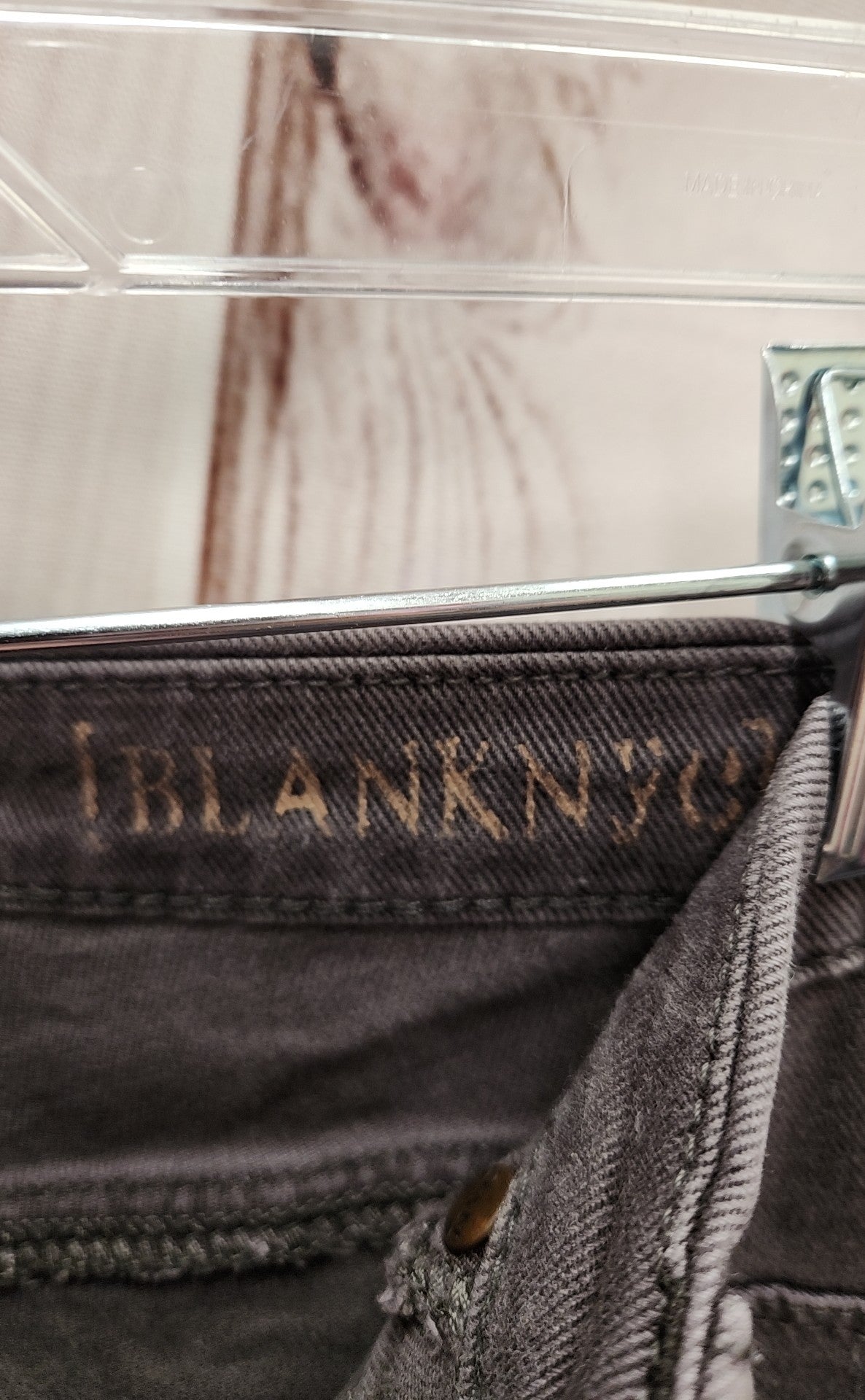 Blank NYC Women's Size 29 (7-8) Gray Jeans