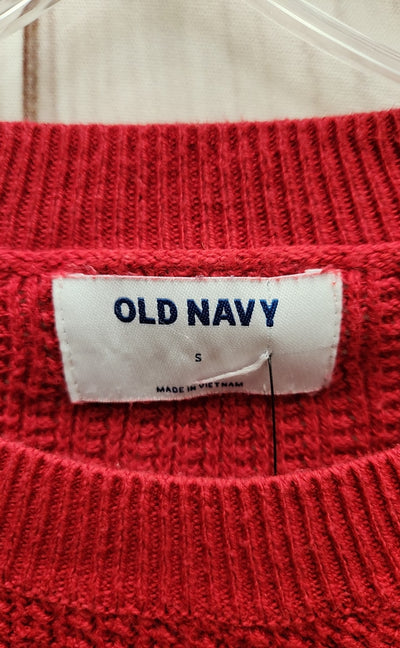 Old Navy Women's Size S Red Sweater