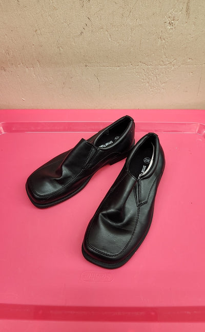 SmartFit Boy's Size 2-1/2 Black Shoes