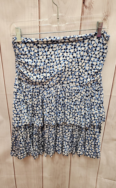 Maeve Anthropologie Women's Size M Blue Skirt