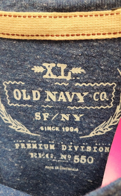 Old Navy Men's Size XL Blue Shirt