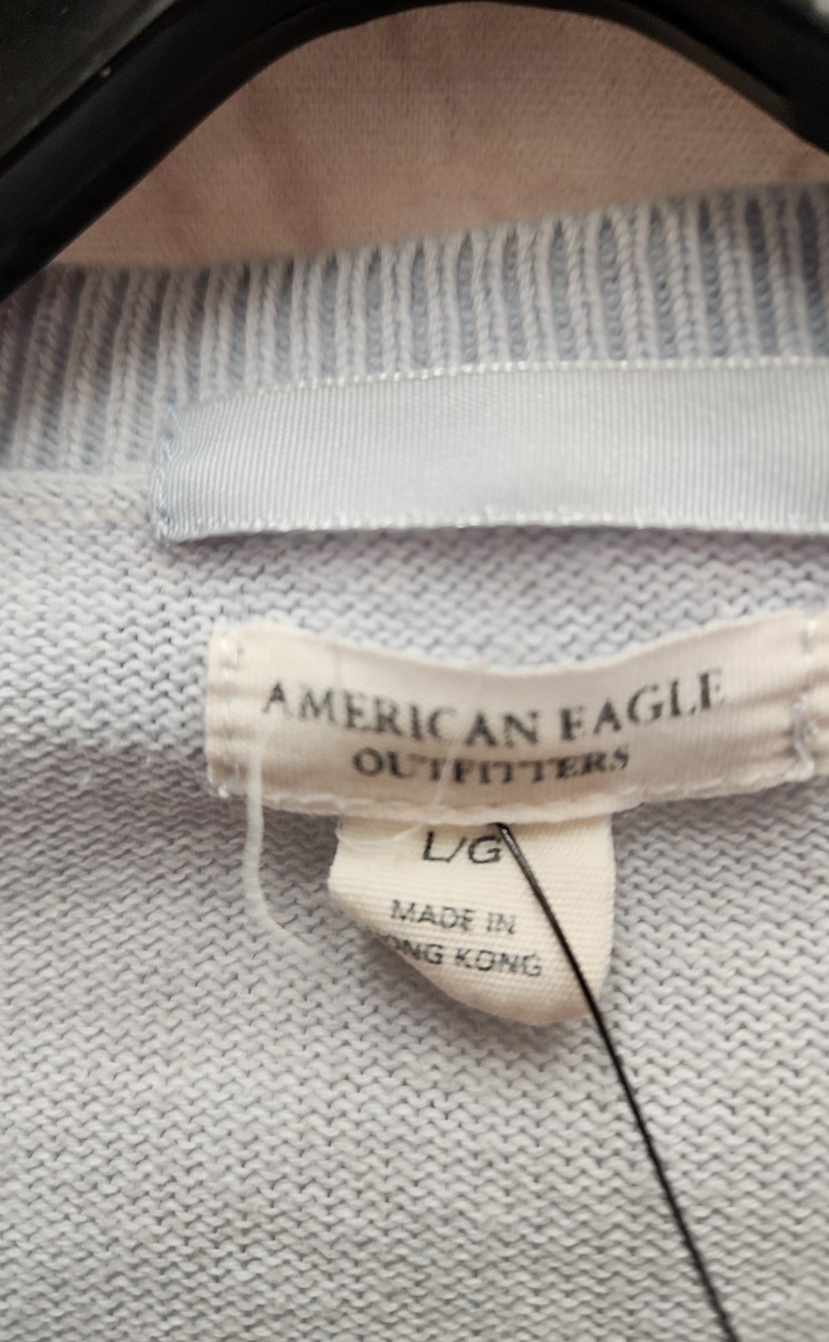 American Eagle Women's Size L Blue Cardigan