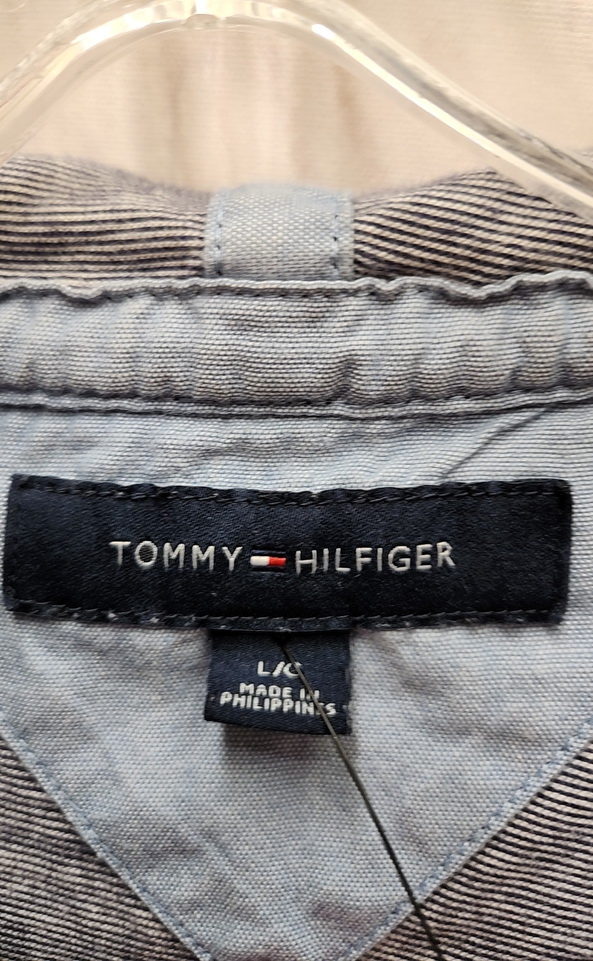 Tommy Hilfiger Men's Size L Blue Shirt