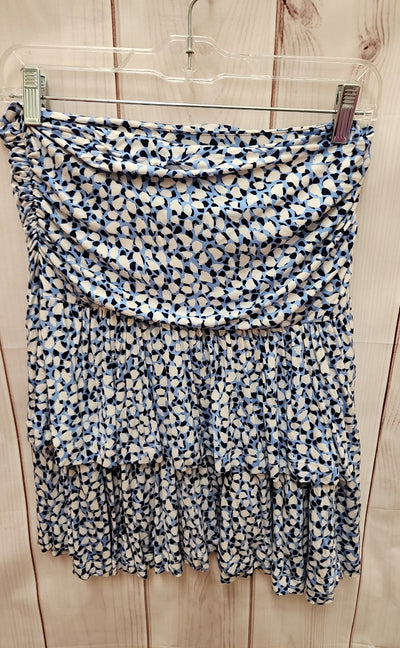 Maeve Anthropologie Women's Size M Blue Skirt