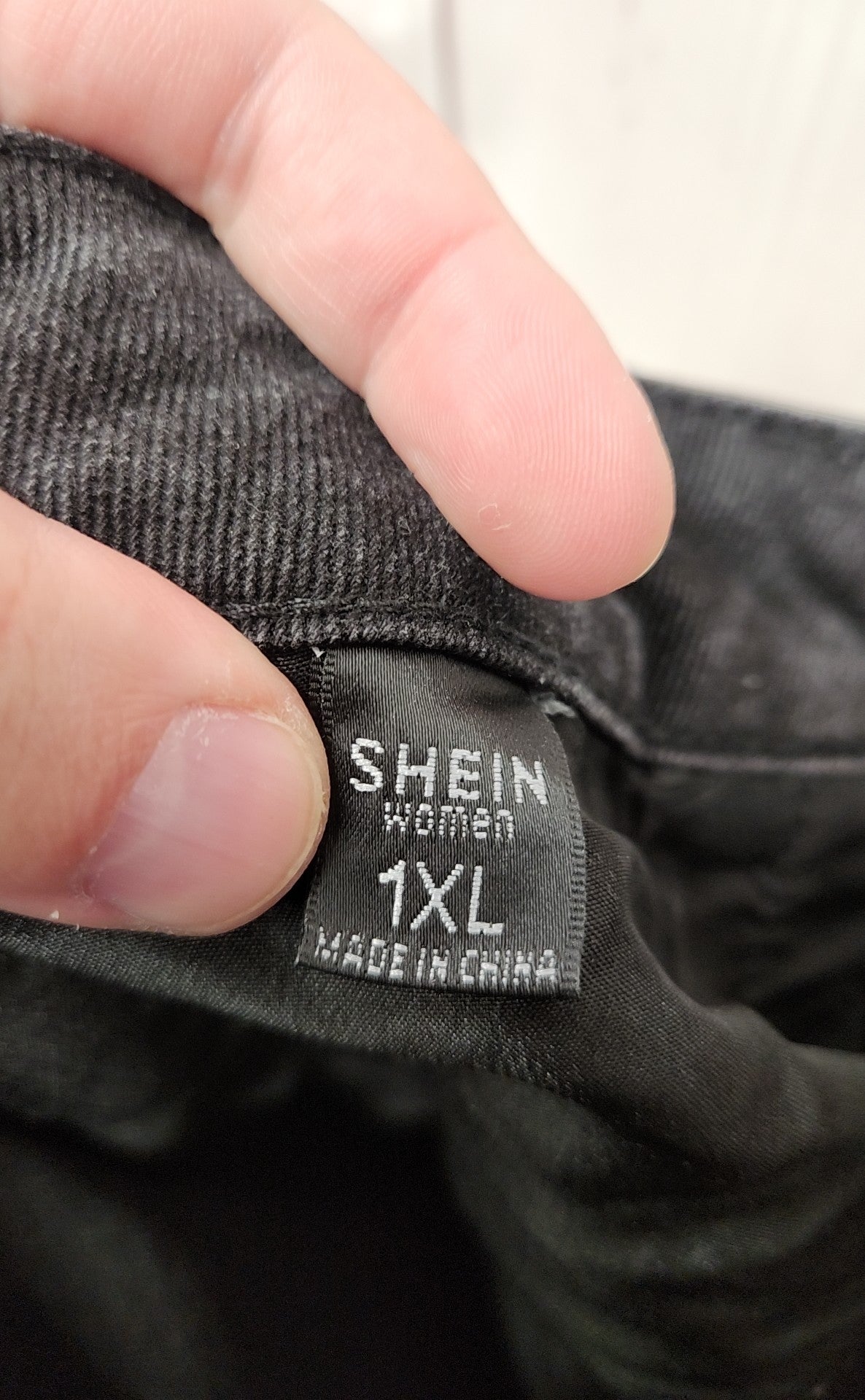 Shein Women's Size 1X Black Pants Jeans