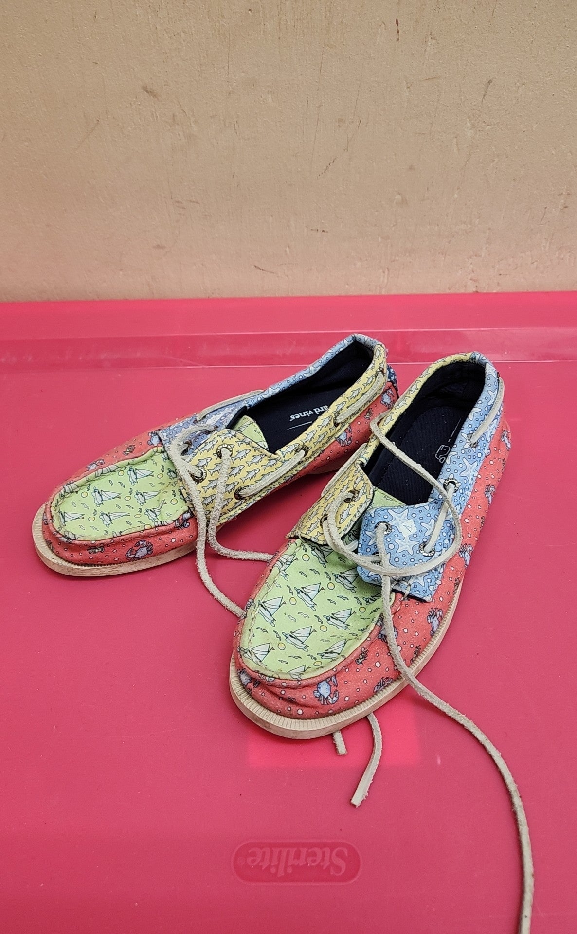 Sperry Girl's Size 2 Multi Shoes