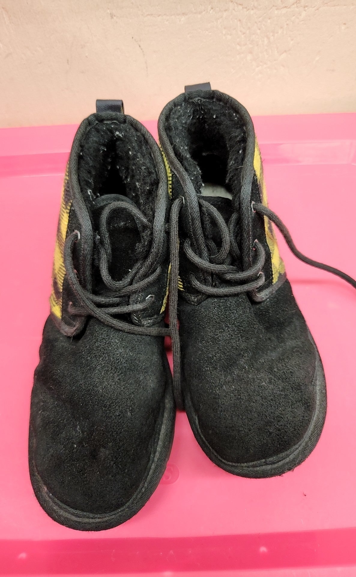 Ugg Boy's Size 6 Black Boots