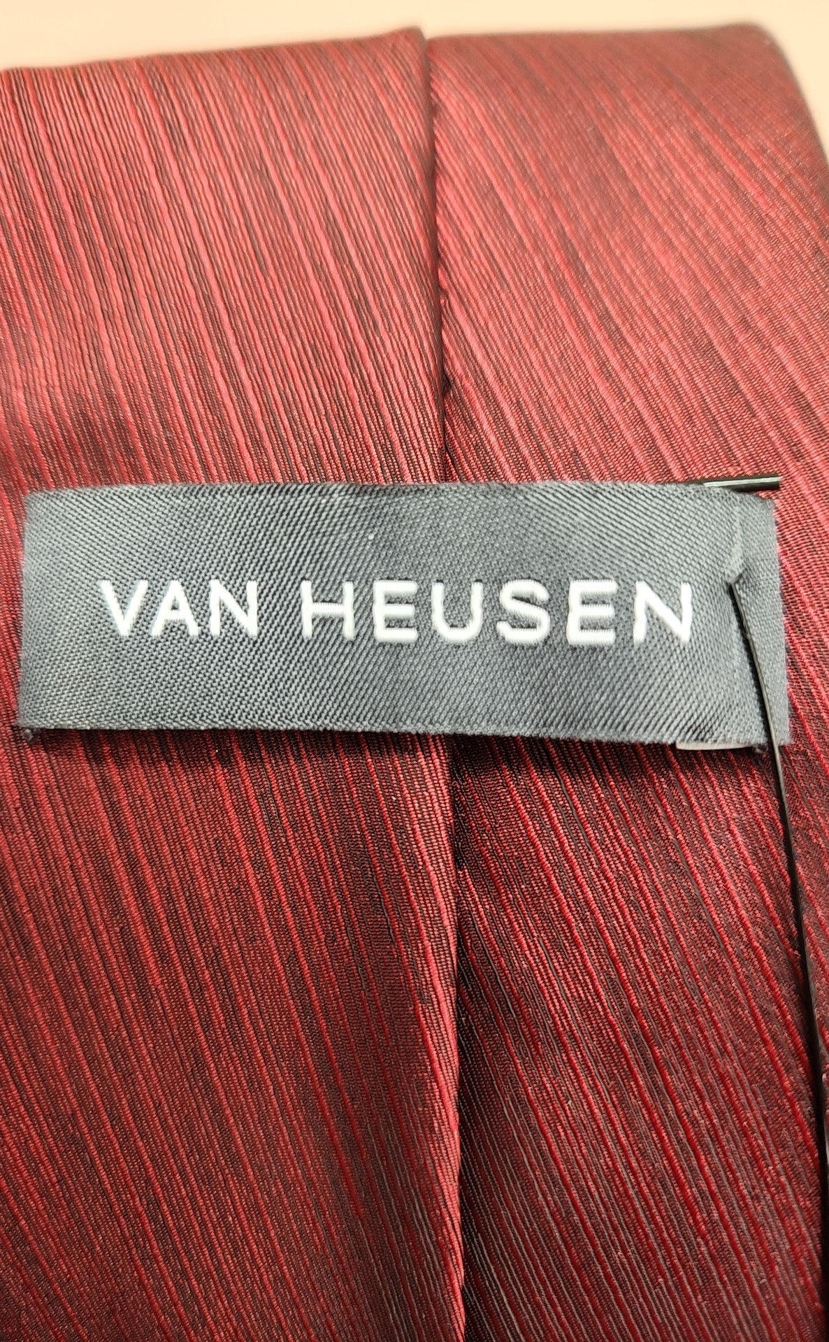 Van Heusen Red Necktie