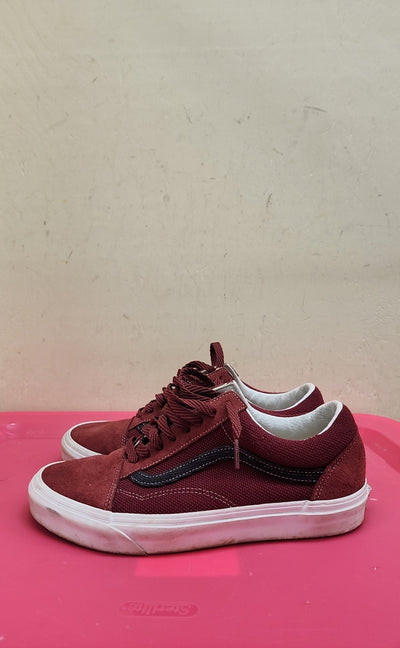 Vans Men's Size 9-1/2 Red Sneakers