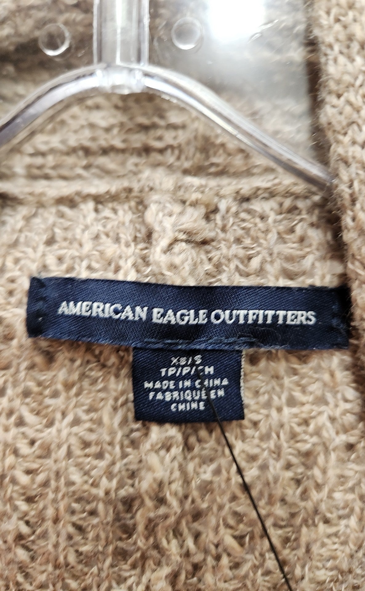 American Eagle Women's Size XS/S Beige Cardigan