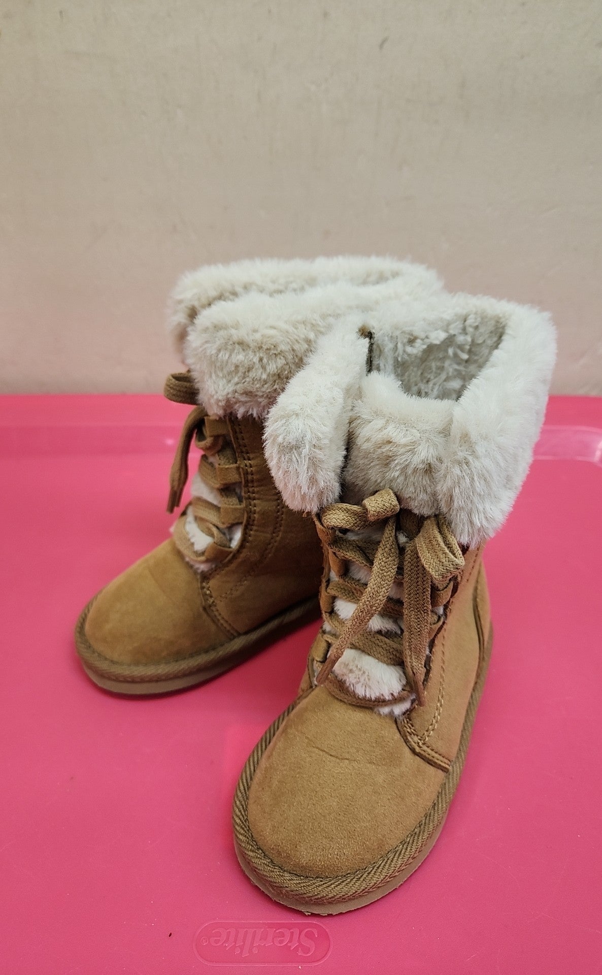 Girl's Size 8 Tan Boots