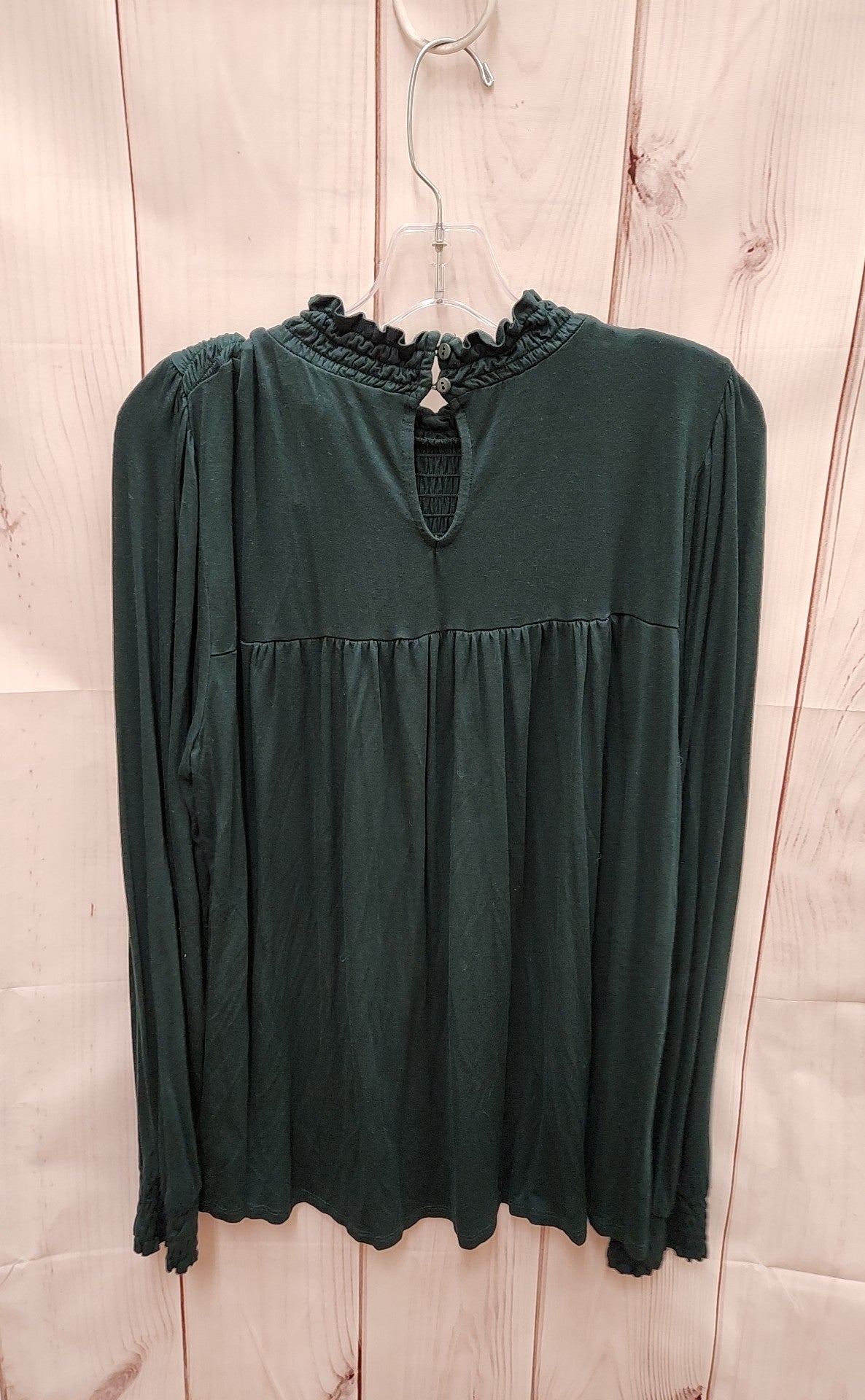 Cable & Gauge Women's Size XL Green Long Sleeve Top