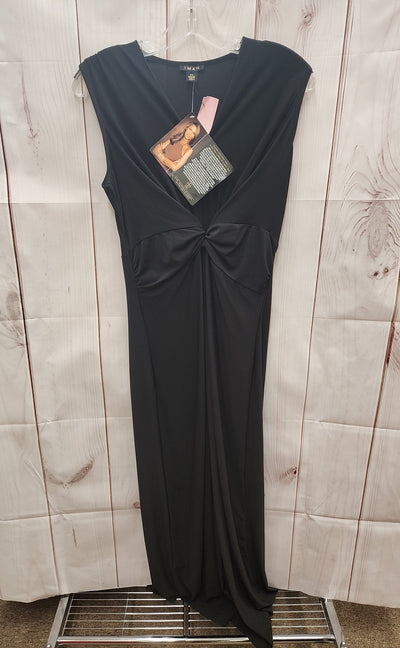 Iman Women's Size XS Black Dress