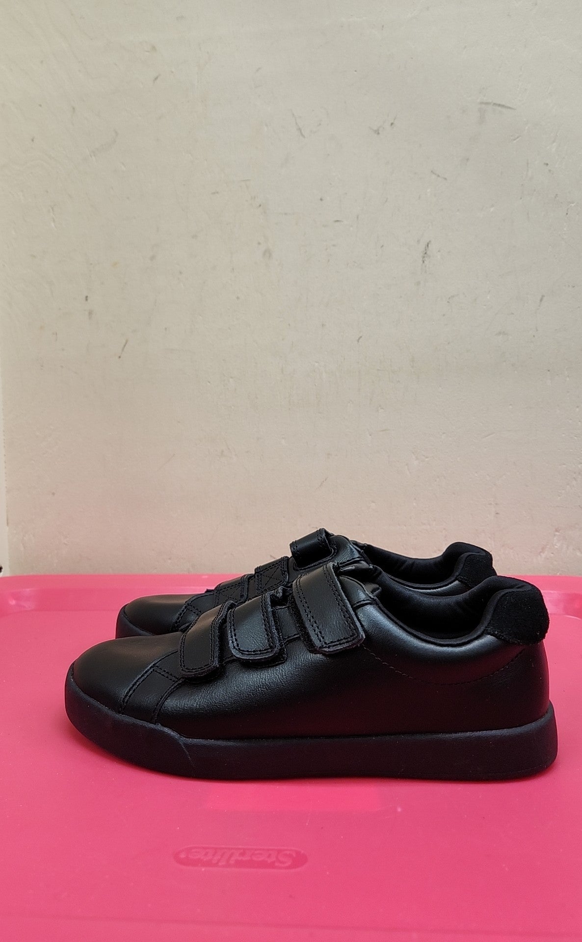 Marks & Spencer Boy's Size 3 Black Shoes
