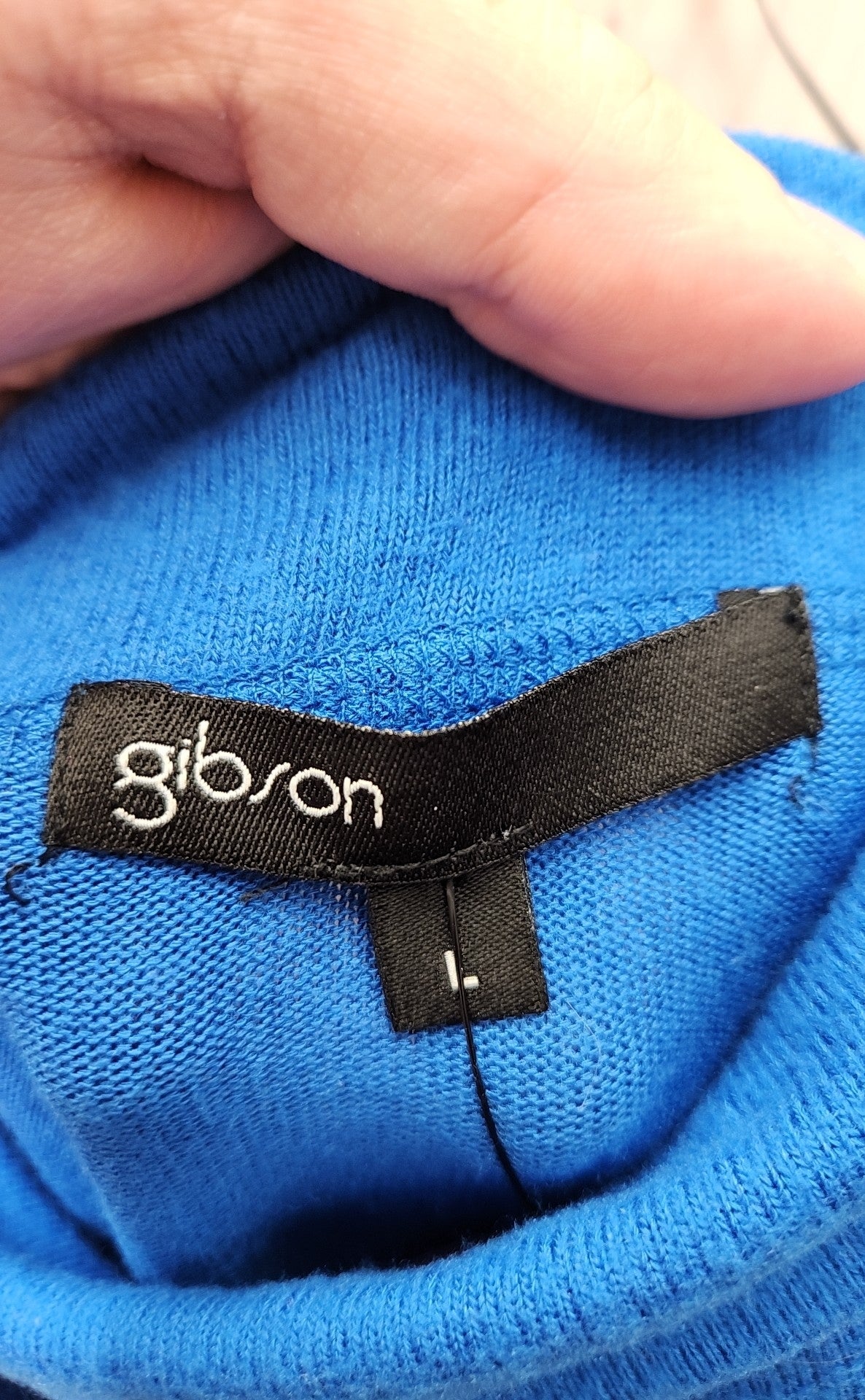 Gibson Women's Size L Blue Sweater