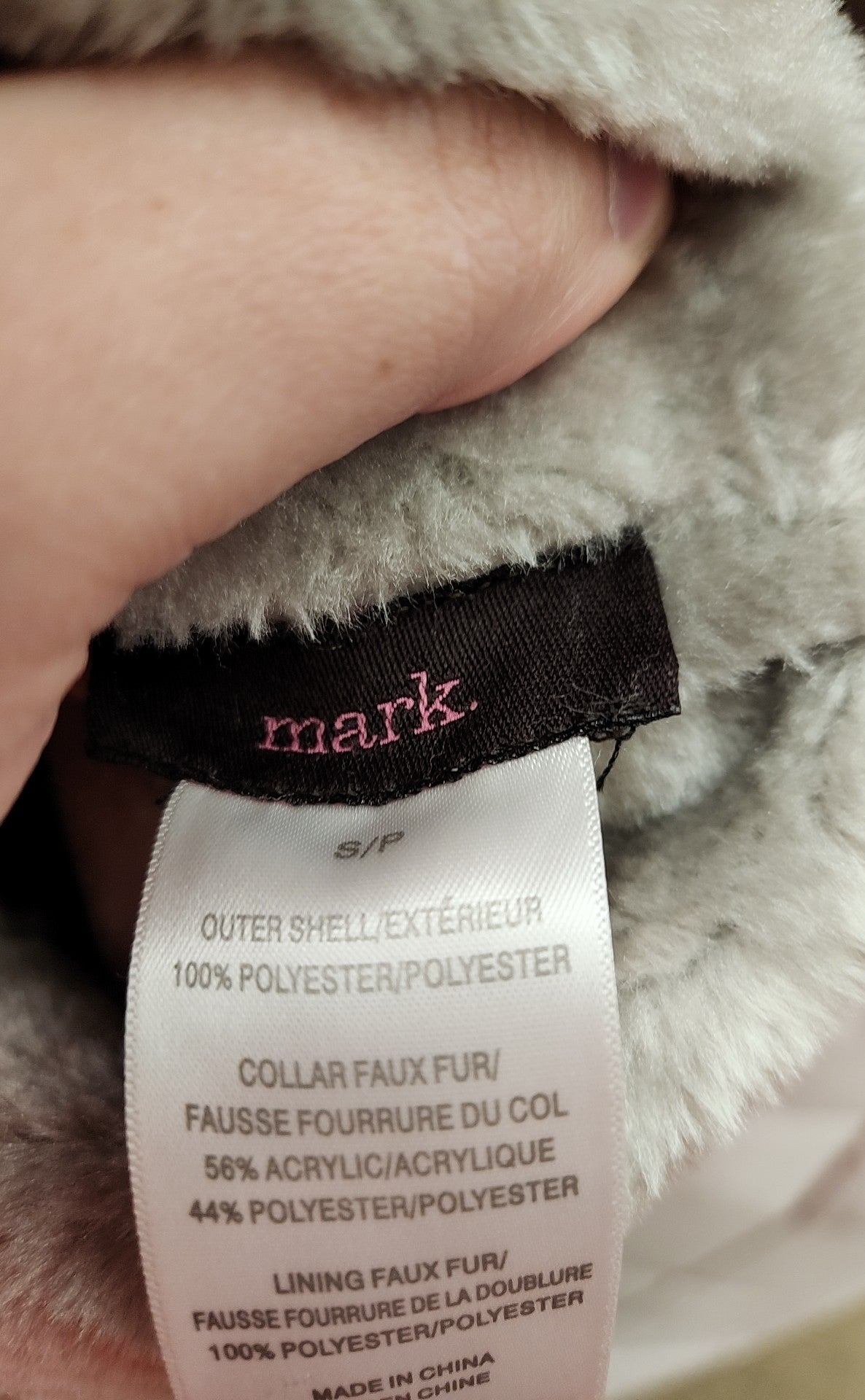 Mark Women's Size S Gray Vest