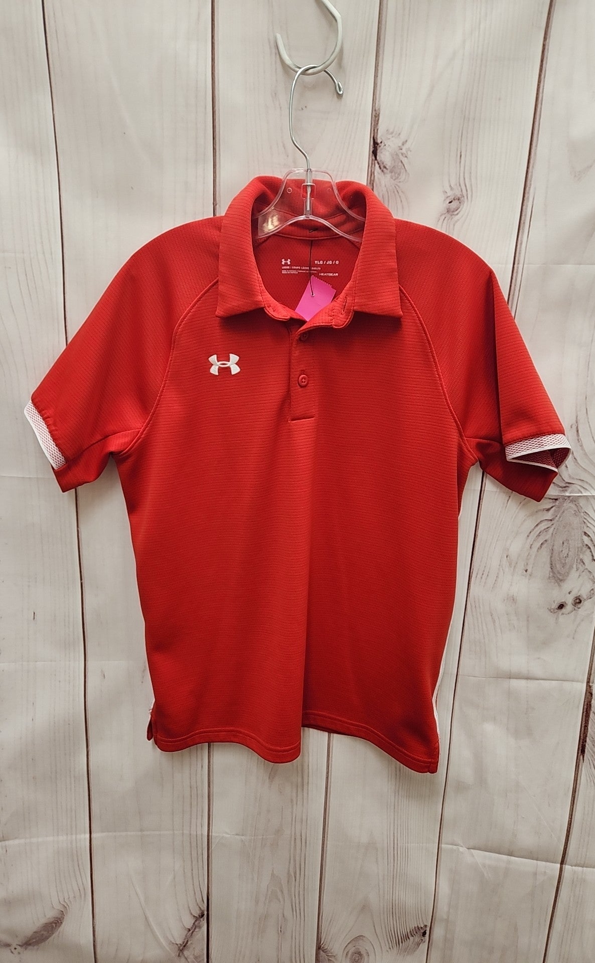 Under Armour Boy's Size 14 Red Shirt