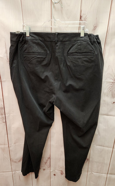 Talbots Women's Size 18W Curvy Black Pants