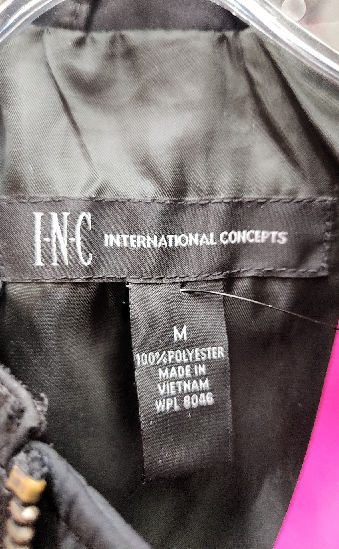 INC Men's Size M Black Jacket