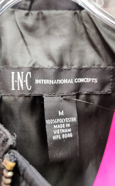 INC Men's Size M Black Jacket
