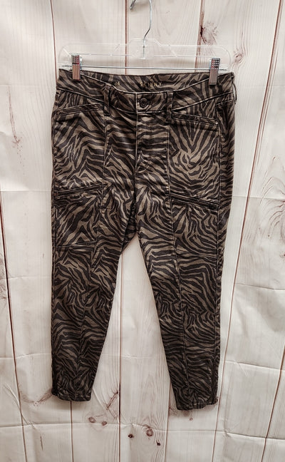 White House Black Market Women's Size 27 (3-4) THe Skinny Crop Brown Jeans
