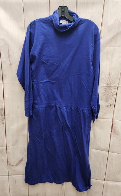 Fads Women's Size L Blue Nightgown