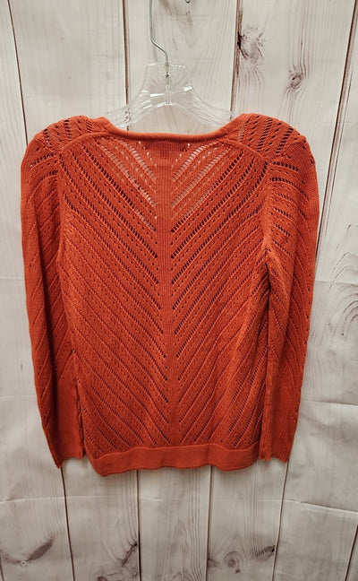 Etcetera Women's Size XS Orange Sweater